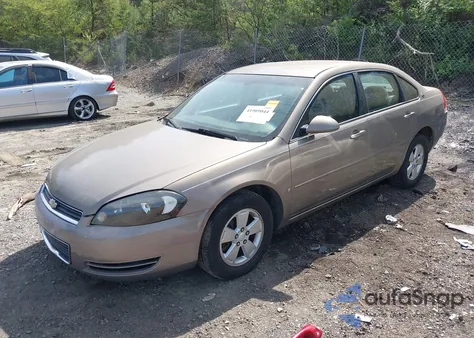 2007 Chevrolet Impala Lt from USA, damaged, VIN 2G1WT58N079281157